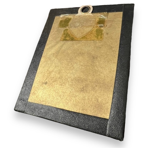 Vintage Antique Scherenschnitte/Silhouette Glass Painting Circa 1940s - Picture 4 of 6